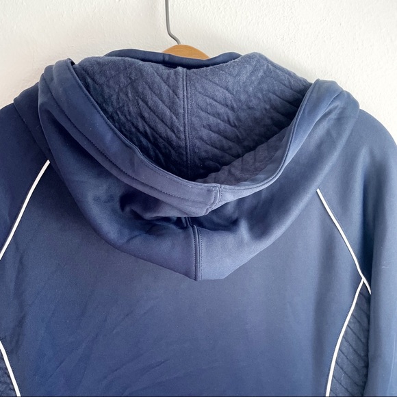 RARE Wimbledon Tennis Hooded Training Jacket Sweatshirt Midnight Size M - Picture 14 of 15